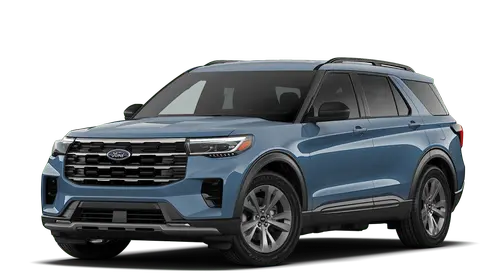 Vapor Blue Metallic 2026 Ford Explorer Active w/200A Pkg
