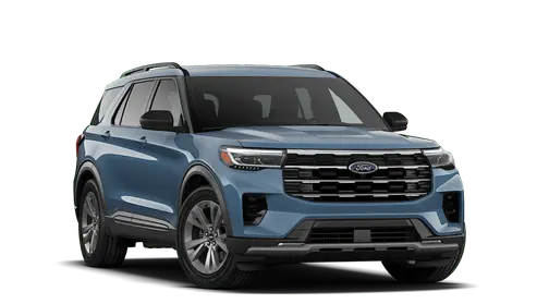 Vapor Blue Metallic 2026 Ford Explorer Active w/200A Pkg