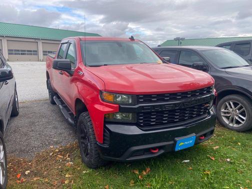 Red 2019 Chevrolet Silverado 1500 Custom Trail Boss