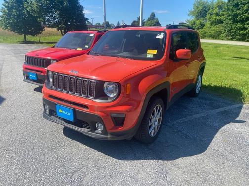 Omaha Orange Clearcoat 2019 Jeep Renegade Latitude