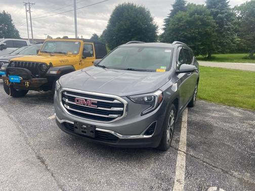 Satin Steel Metallic 2019 GMC Terrain SLT