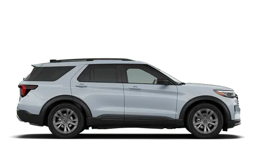 Space White Metallic 2026 Ford Explorer Active
