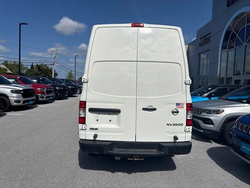 Glacier White 2020 Nissan NV Cargo NV3500 HD S