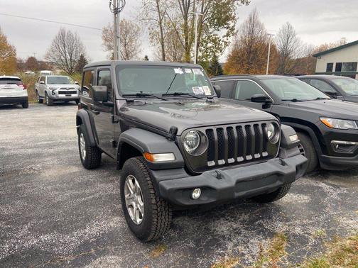 Granite Crystal Clearcoat Metallic 2021 Jeep Wrangler Sport