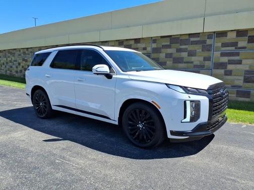 Hyper White 2025 Hyundai PALISADE CALLIGRAPHY NIGHT EDITION