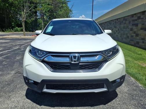 White 2018 Honda CR-V EX-L