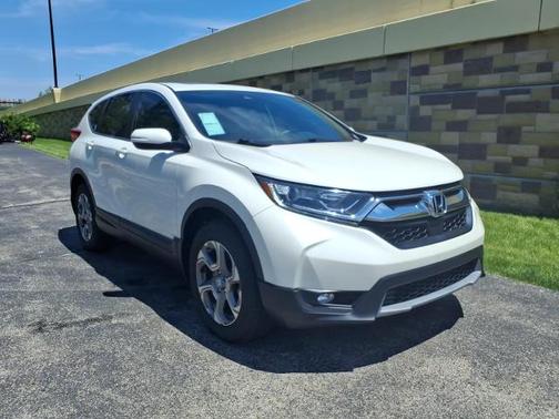 White 2018 Honda CR-V EX-L
