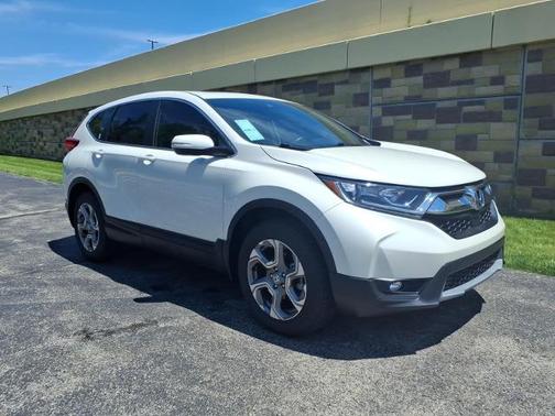 White 2018 Honda CR-V EX-L