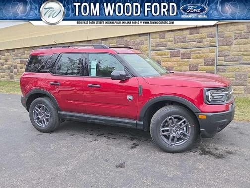 Ruby Red Metallic Tinted Clearcoat 2025 Ford Bronco Sport Big Bend