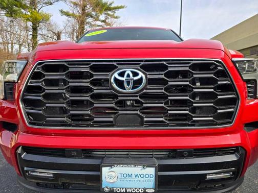 Red 2023 Toyota Sequoia Platinum