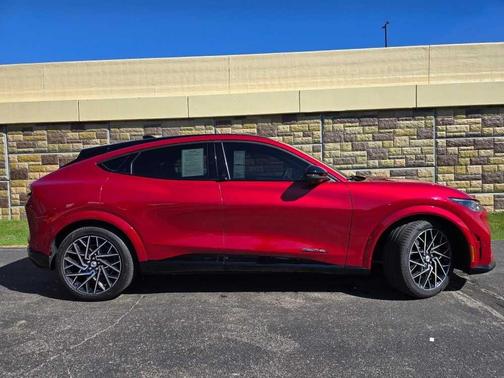Rapid Red Metallic Tinted Clearcoat 2023 Ford Mustang Mach-E GT