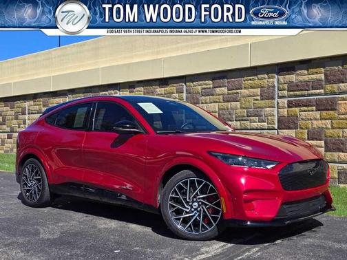 Rapid Red Metallic Tinted Clearcoat 2023 Ford Mustang Mach-E GT