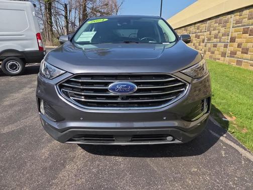 Carbonized Gray Metallic 2024 Ford Edge Titanium