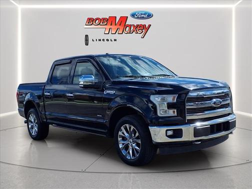 Shadow Black 2017 Ford F-150 Lariat