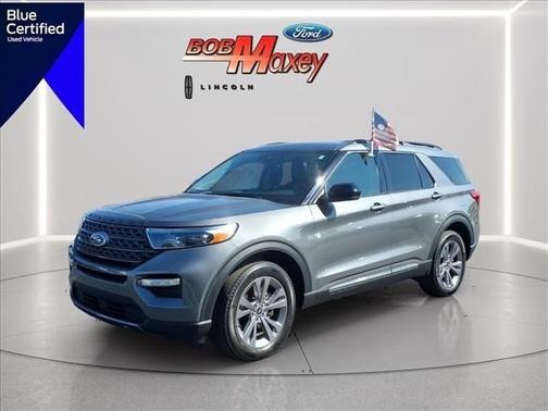 Carbonized Gray Metallic 2023 Ford Explorer XLT