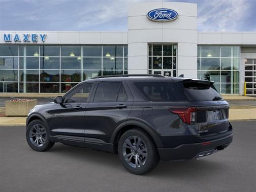 Agate Black Metallic 2026 Ford Explorer Active