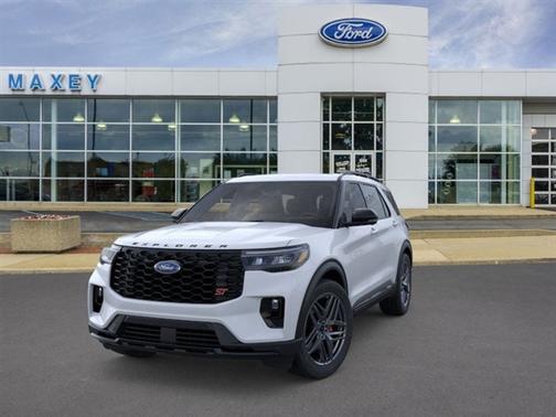 Space White Metallic 2026 Ford Explorer ST