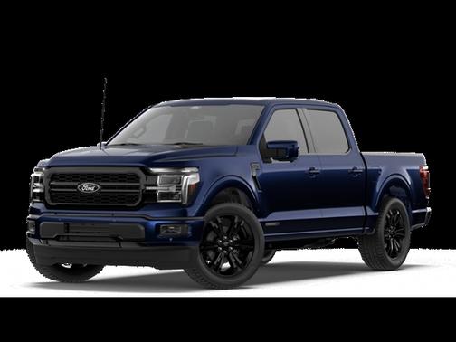 Antimatter Blue Metallic 2026 Ford F-150 Lariat