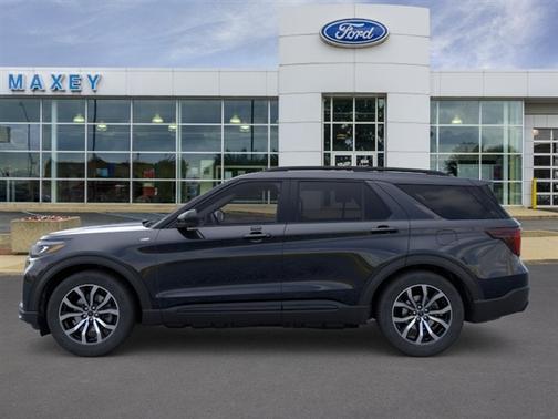 Agate Black Metallic 2026 Ford Explorer ST-Line