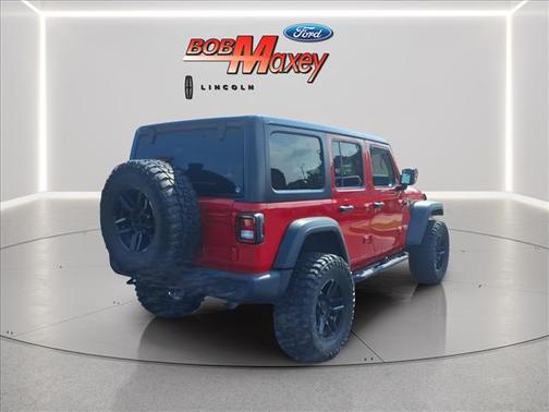 Firecracker Red Clearcoat 2019 Jeep Wrangler Unlimited Sport