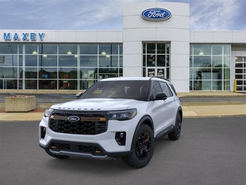Space White Metallic 2026 Ford Explorer Tremor