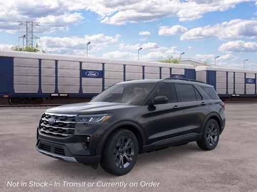 Agate Black Metallic 2026 Ford Explorer Active