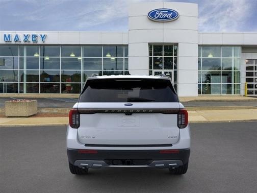 Space White Metallic 2026 Ford Explorer Active