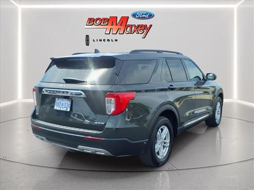 Forged Green Metallic 2023 Ford Explorer XLT