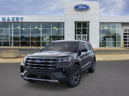 Agate Black Metallic 2026 Ford Explorer Active