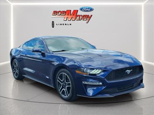 Kona Blue Metallic 2019 Ford Mustang EcoBoost Premium