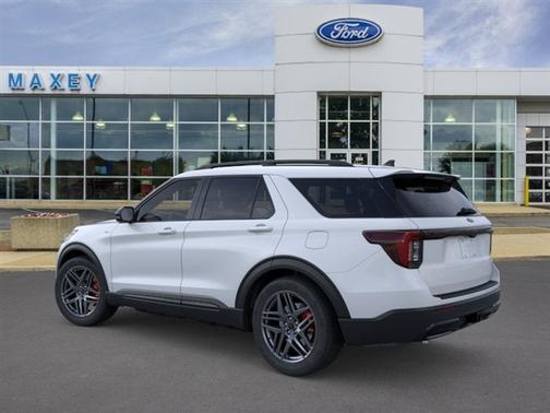 Space White Metallic 2026 Ford Explorer ST-Line
