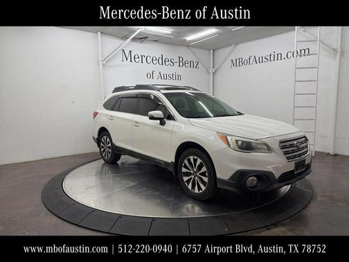 Crystal White Pearl 2015 Subaru Outback 2.5i Limited