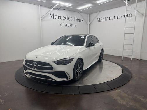 Polar White 2024 Mercedes-Benz C-Class C 300