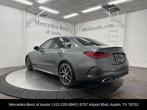 Selenite Gray Metallic 2023 Mercedes-Benz C-Class C 300 4MATIC