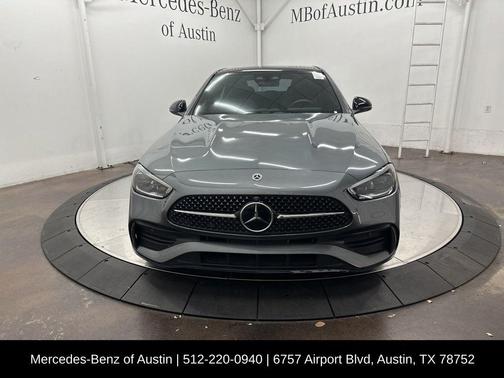 Selenite Gray Metallic 2023 Mercedes-Benz C-Class C 300 4MATIC