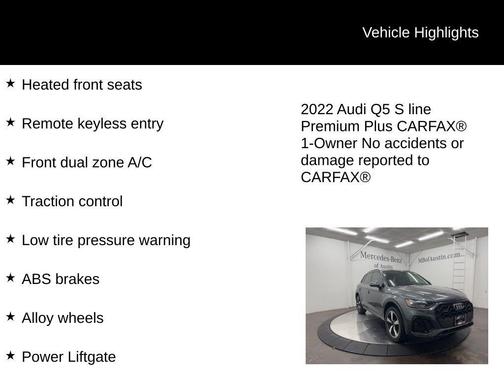 2022 Audi Q5 45 S line Premium Plus