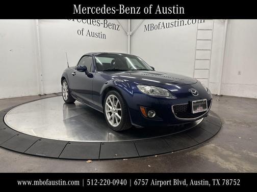 Stormy Blue Mica 2009 Mazda MX-5 Miata Grand Touring