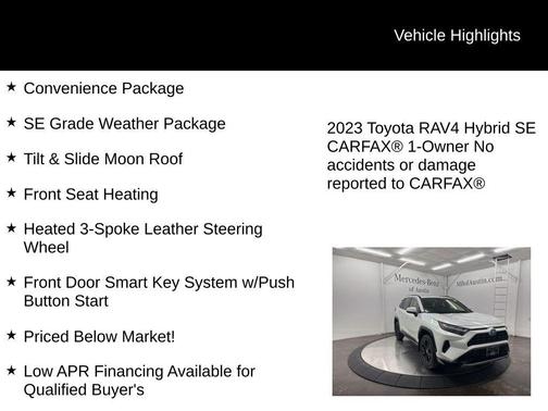 2023 Toyota RAV4 Hybrid SE