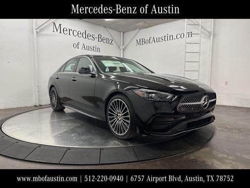 Black 2026 Mercedes-Benz C-Class C 300