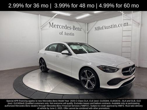 2025 Mercedes-Benz C-Class C 300