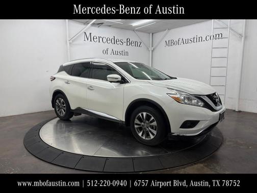 White 2017 Nissan Murano SL