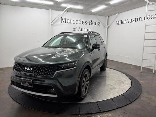 Aruba Green 2022 Kia Sorento SX Prestige