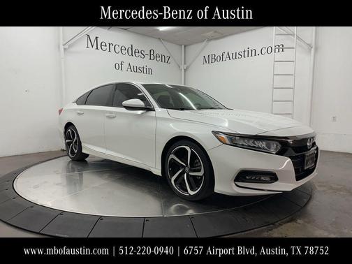 Platinum White Pearl 2020 Honda Accord Sport 1.5T