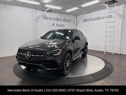 Graphite Gray Metallic 2020 Mercedes-Benz GLC 300 4MATIC Coupe