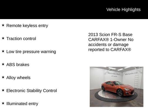 2013 Scion FR-S Base