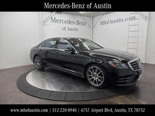 Black 2019 Mercedes-Benz S-Class S 560