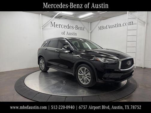 Black Obsidian 2024 INFINITI QX50 Luxe