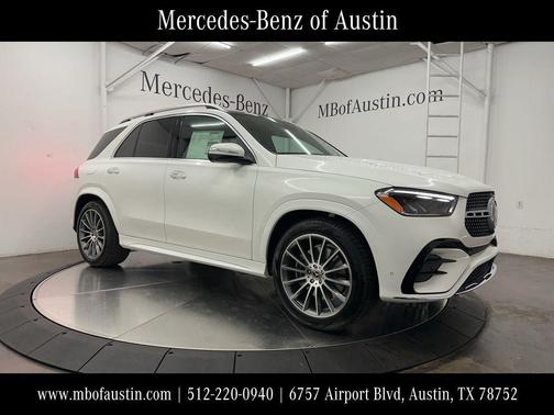 Polar White 2026 Mercedes-Benz GLE 450 4MATIC