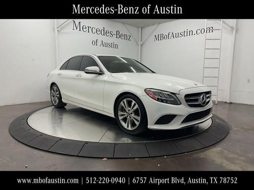 White 2019 Mercedes-Benz C-Class C 300