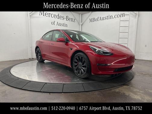 Red Multi 2023 Tesla Model 3 Performance